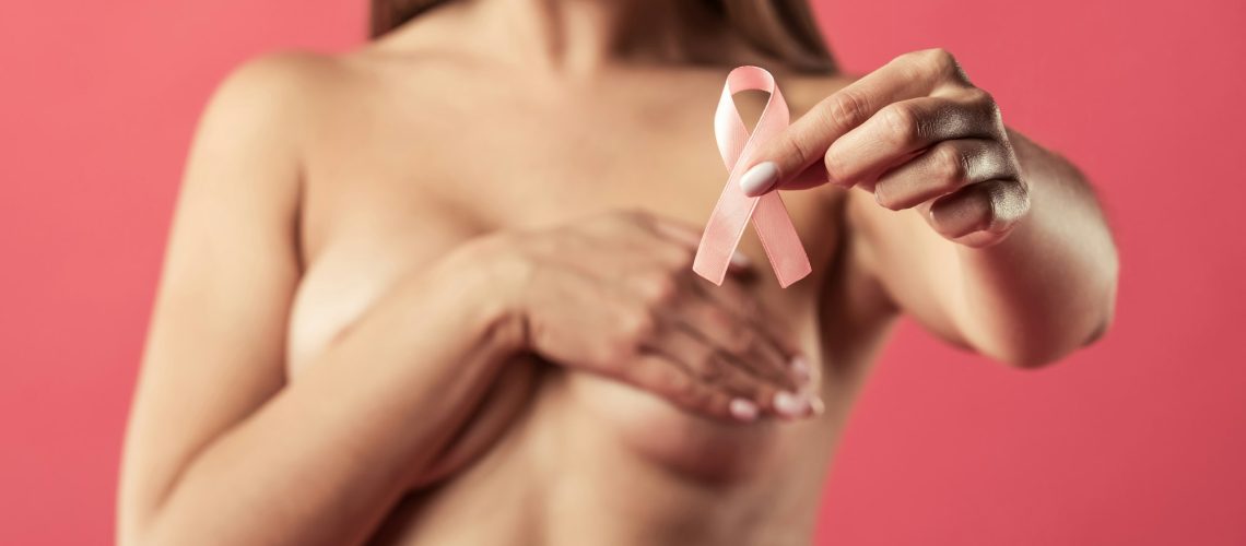 Woman against breast cancer